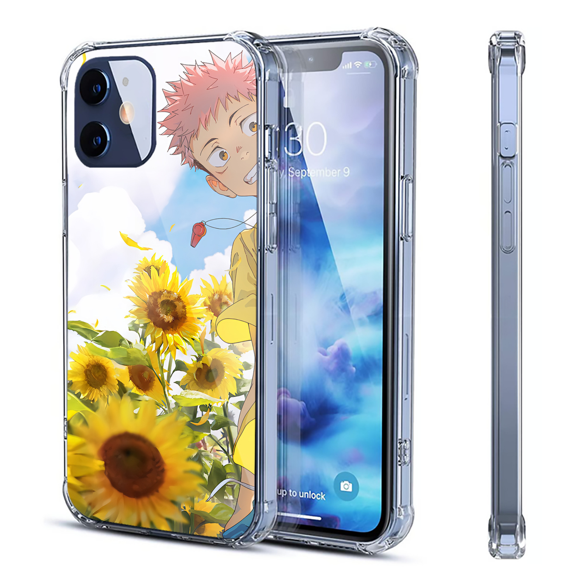 （画像用） SPY×FAMILY间谍家家酒 【iPhone 12シリーズ対応】透明スマホケース（クリアソフトケース）